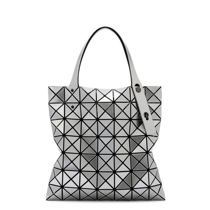 バオバオ BAO BAO ISSEY MIYAKE 【PRISM BASICS / プリズム】 トートバッグ SHINY SILVER BB AG047 91