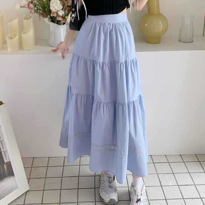 スカート ボトムス ミモレ ミモレ丈 フレア セミフレア Aライン 大人可愛い きれいめ シンプル カジュアル 大人 上品 おしゃれ ラブリー キュート ガーリー 春 夏 10代 20代 通勤 学生