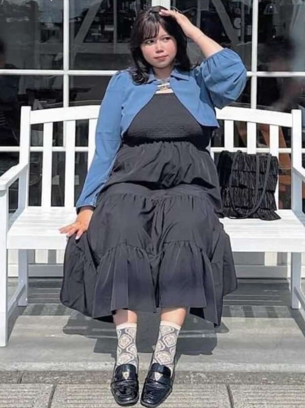 デコルテ綺麗魅せ ダブルバックル襟付きボレロ トレンド メローブルー フロントホック カーディガン きれいめコーデ かわいい おすすめ 長袖 大きいサイズ 韓国 CH5258 5,428円