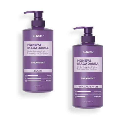 クンダルプロテイントリートメントブラン1058ml +ピンクグレープフルーツ1058ml香り保湿栄養ソフト