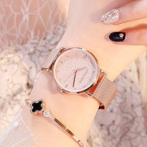 レディース　腕時計　韓国ファッション　アクセサリー　クオーツ　ギフト 星空ウォッチ 日系母の日プレゼ