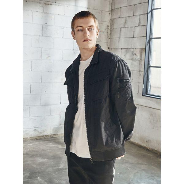 ボンバージャケット 男性 ブラック N_P358923775