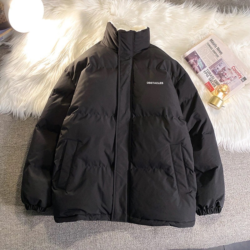 ブラックフライデー中綿ジャケットメンズ中綿裏起毛裏ボア裏起毛あったか防寒防風ジップアップ立襟アウターブルゾン厚男女兼用冬服暖かい