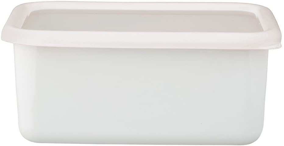 （まとめ買い）富士ホーロー 保存容器 コンテ 深型角容器 M KE-DM.LW [x3] 6,026円