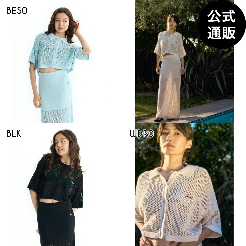 【OUTLET】レディース OHANA SUMMER KNIT SHIRTS ニットシャツ 【2025年夏モデル】