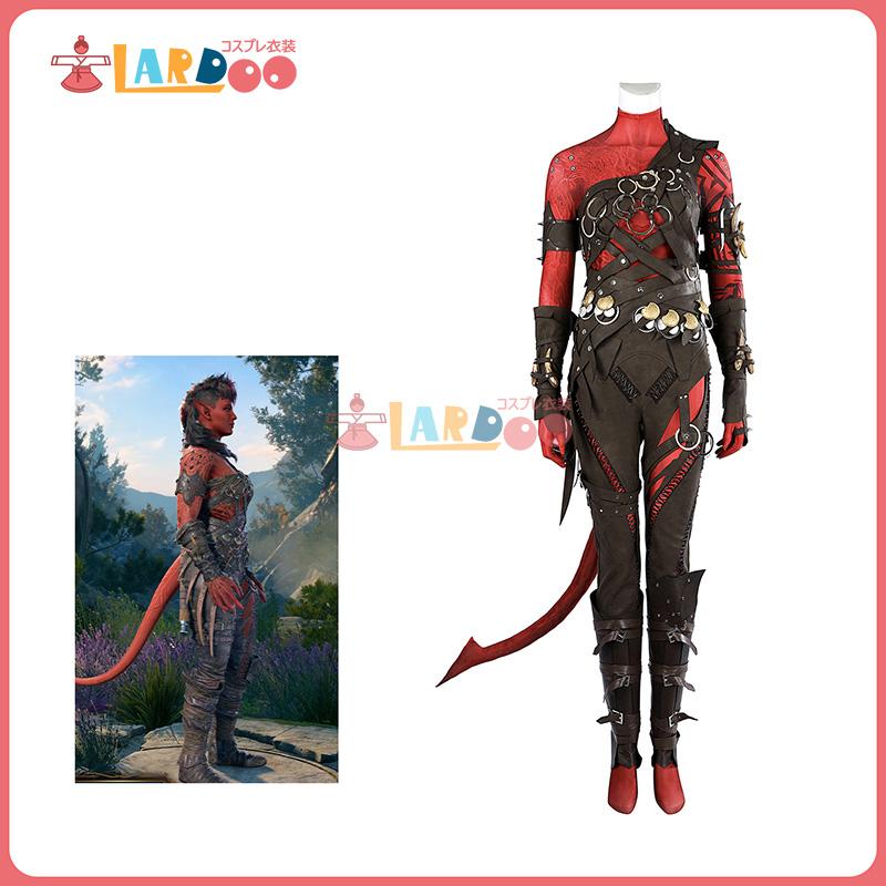 【工場直販 品質保証】 バルダーズ・ゲート3 カーラック Baldur s Gate 3 Karlach BG3 コスプレ衣装 コスチューム