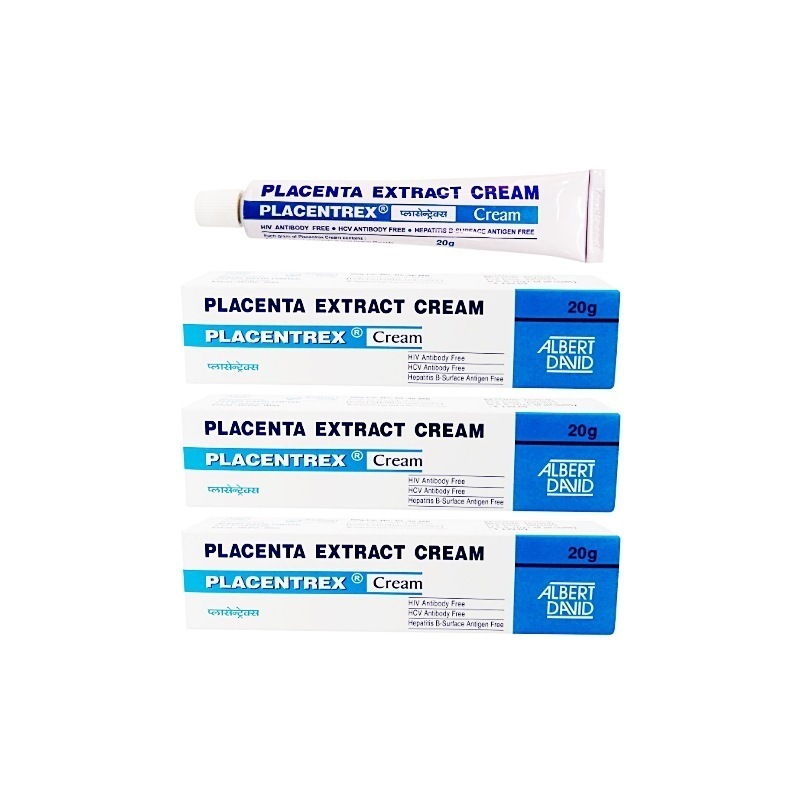 [3個] ヒトプラセンタ Placenta Cream 20g