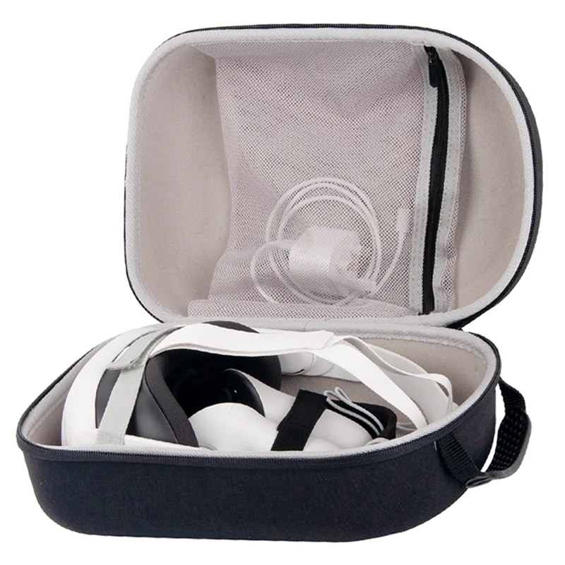 ポータブル耐衝撃ケース,メタクエスト3ライトストラップケース,トラベルアクセサリー