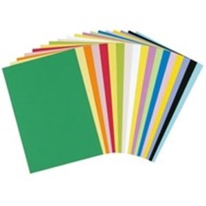 (業務用200セット) 大王製紙 再生色画用紙/工作用紙 八つ切り 10枚 うす水色