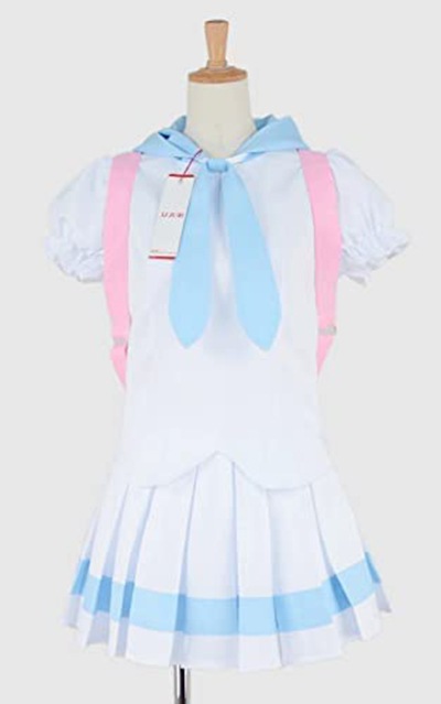 がんばリーリエ！ リュック付き コスプレ衣装 お盆 プレゼント 祭り コスチューム クリスマス イベント文化祭 ハロウイン