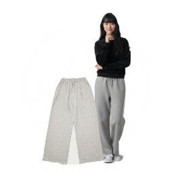女性バックブラッシュワン턱ワイドパンツ10540-138-852-12V-SH