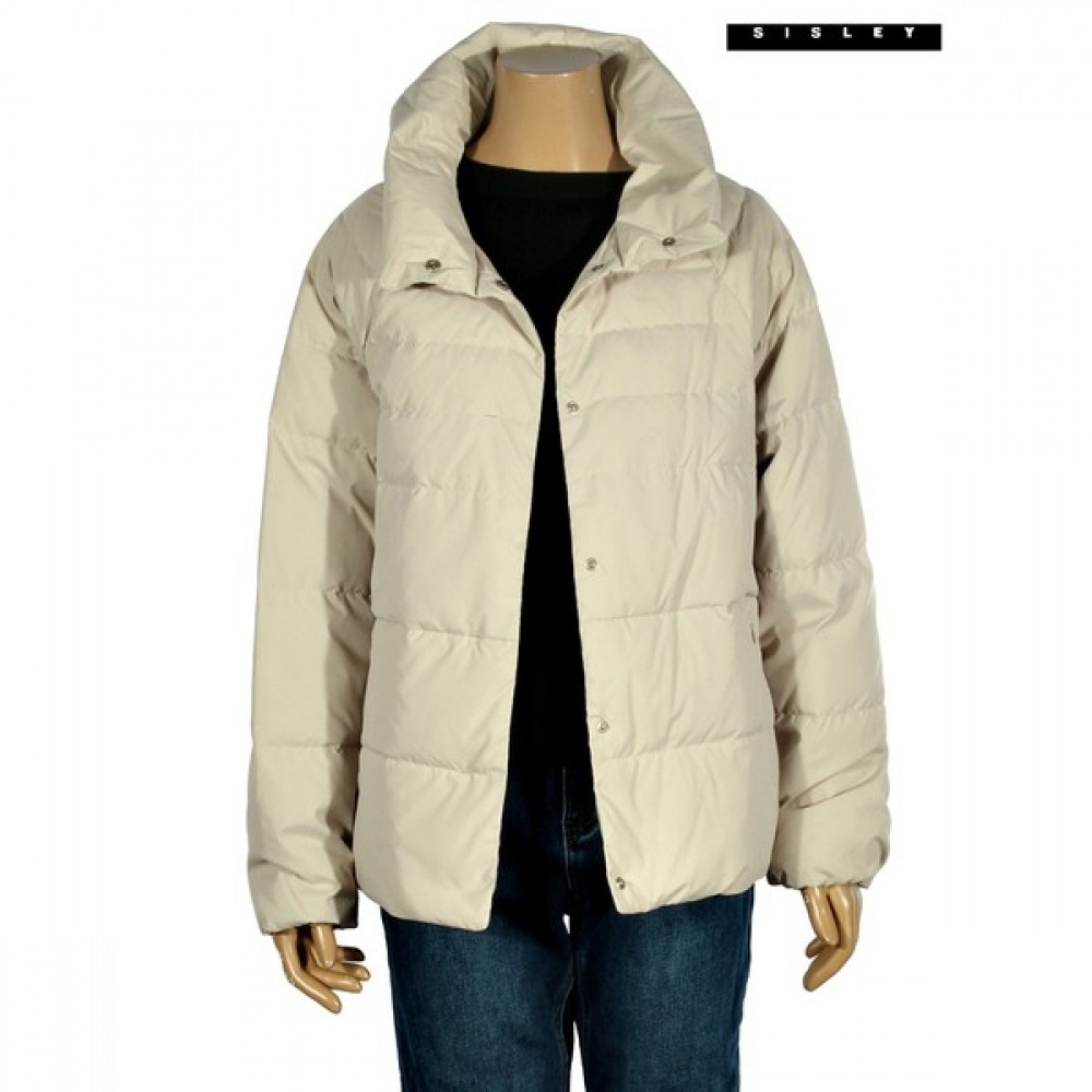 (シスレー) シスレーハイネックベルト付きグースダウンパディング SAPDE2361_BG