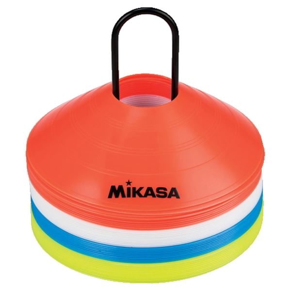 MIKASA（ミカサ）器具 マーカーコーン（4色x10枚セット） [CO40MINI]