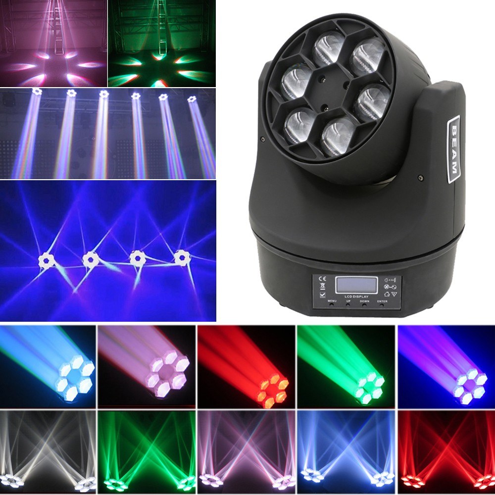 6 * 15W 100Wの蜂の目の移動ヘッドはledの段階の照明をつけます