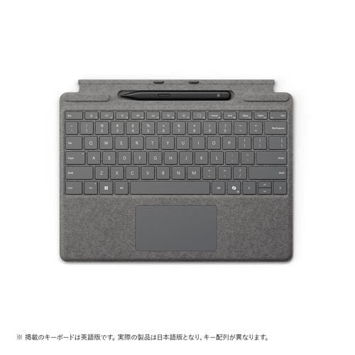 Surface Pro キーボードとスリムペン 8X6-00232 [プラチナ]