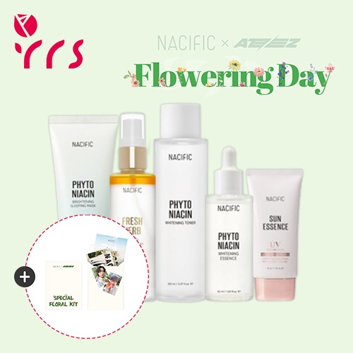 【ATEEZ X NACIFIC】フィトナイアシンフローラルスキンケアセット