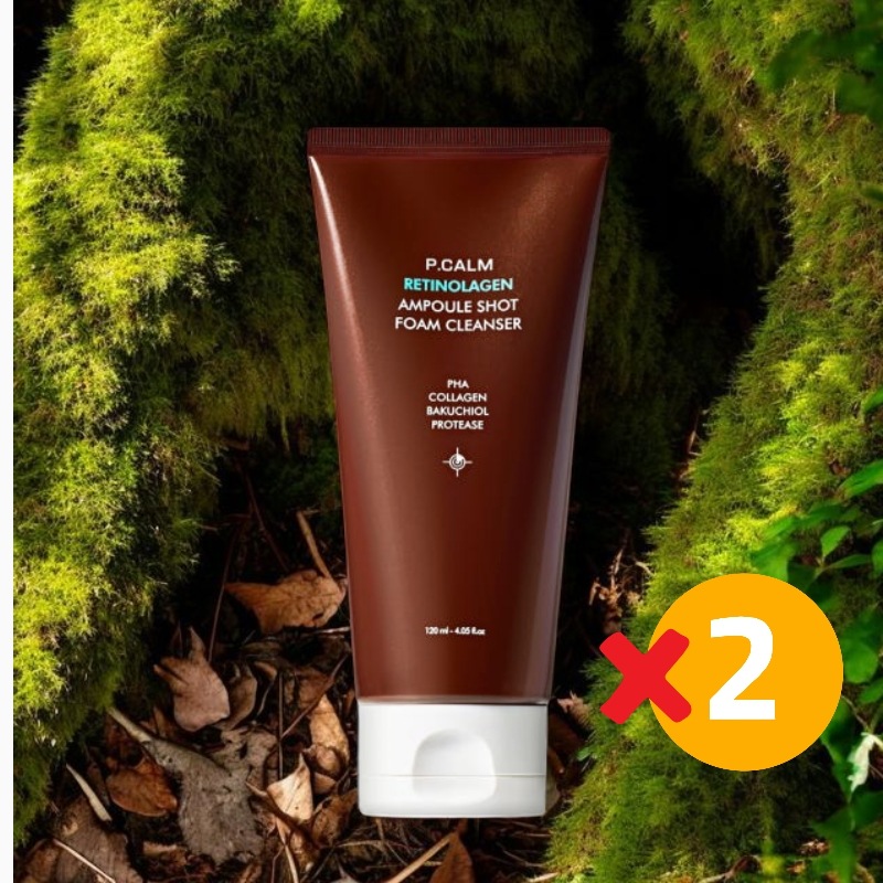 レチノラーゲンアンプルショットフォームクレンザー120ml 2個