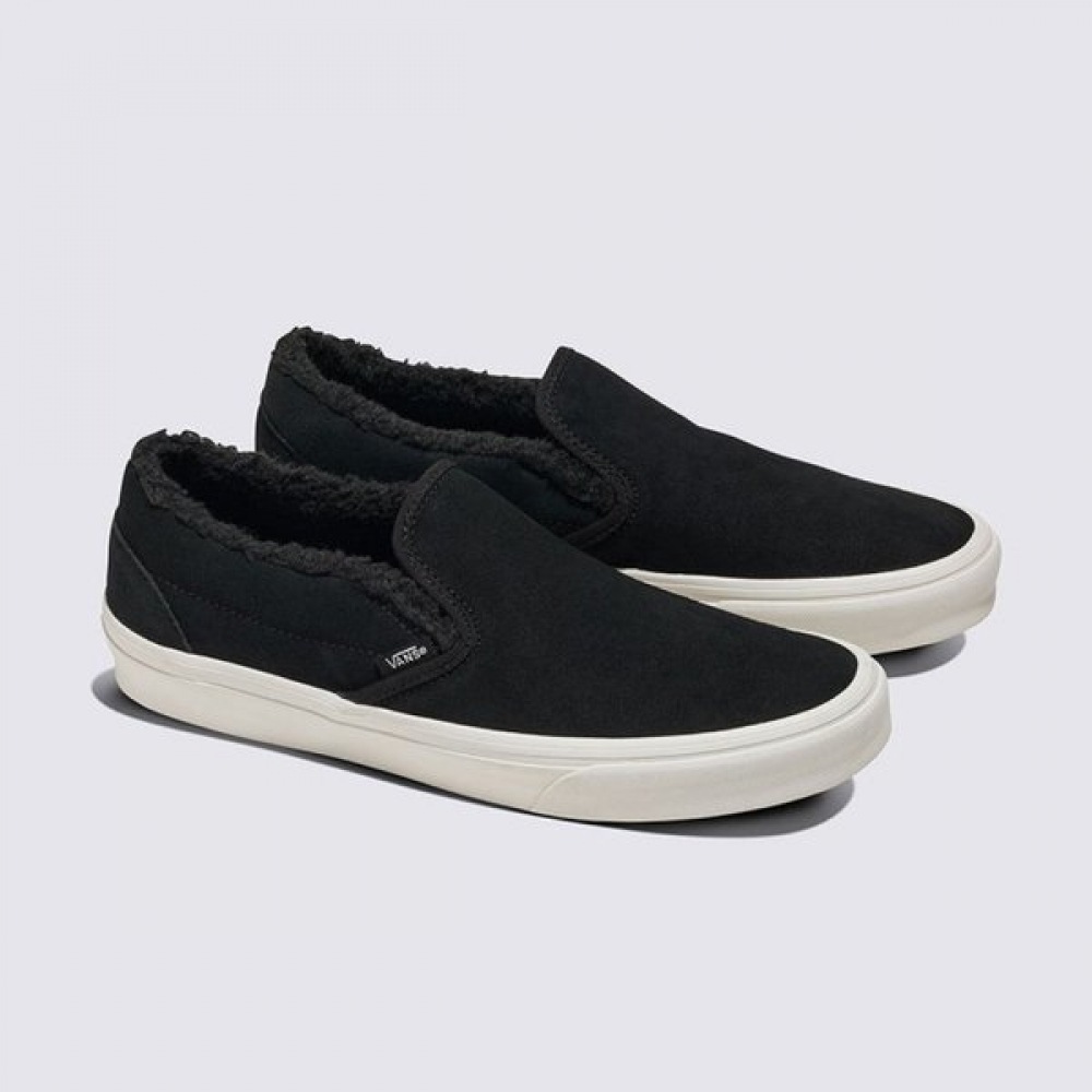 Vans Sherpa クラシックスリッポンブラックタイムワールド Vans ギャラリア用