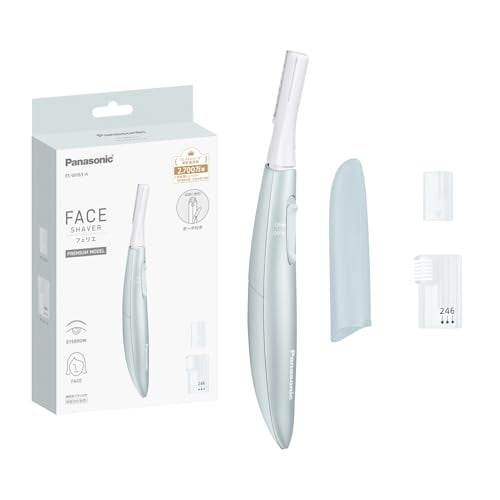 パナソニック フェイスシェーバー フェリエ ウブ毛 眉毛 乾電池式 ブルー ES-WF63-A 5,012円