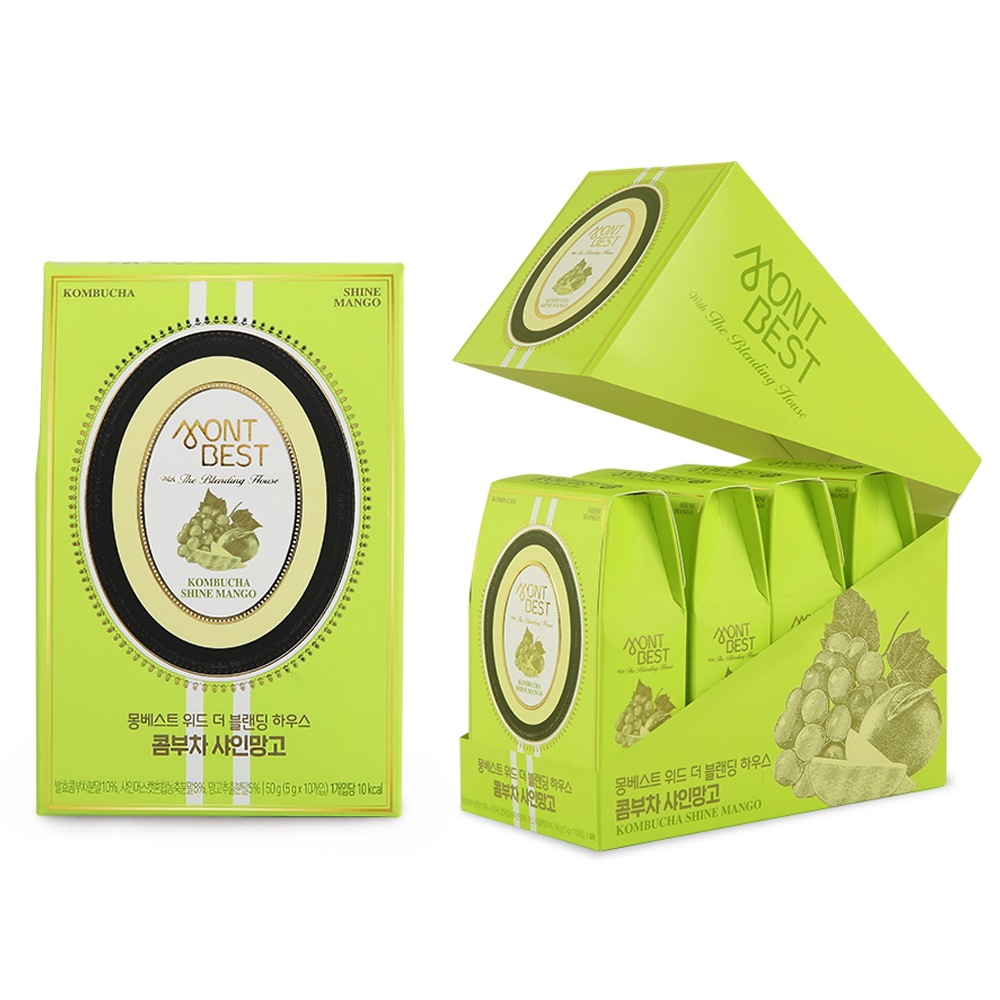 モンベストウィードザブランディングハウスコンブチャシャインマンゴー5g40個入り1個