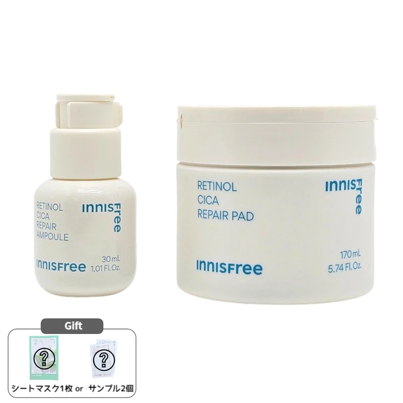 レチノールシカ跡ケアパッド 60枚+レチノール アンプル 30mL 企画セット