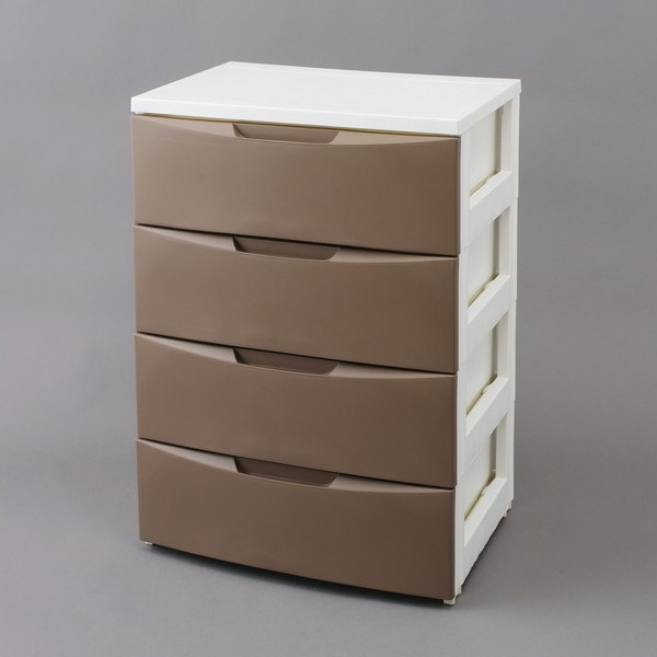 RC-554 ホワイト/ブラウン [ルームチェスト] メーカー直送