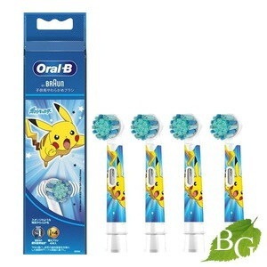 他サイト： ブラウン オーラルB 替えブラシ すみずみクリーンキッズ 子供用やわらかめブラシ Kids 4本 ディズニー アナと雪の女王２ EB10S-4 [品]の商品画像