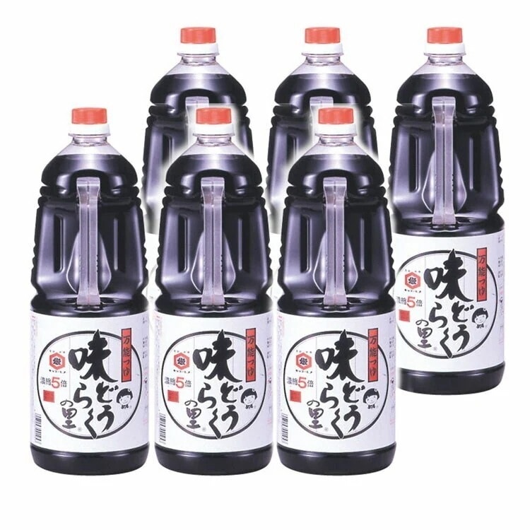 【人気商品】6本万能つゆ 味どうらくの里 1.8L 送料無料 つゆ 味道楽の里 そばつゆ めんつゆ キッコーヒメ メガ割