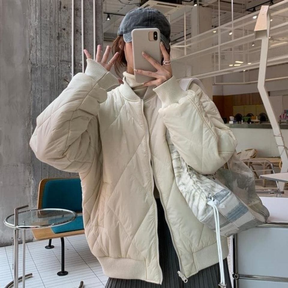 秋アウター ライダース レディース レトロ ゆったり カジュアル ショート アウター 冬 キルティングアウター