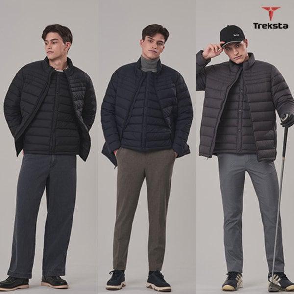 [Treksta] 25FW 男性用軽量パディング+ベスト2点セット