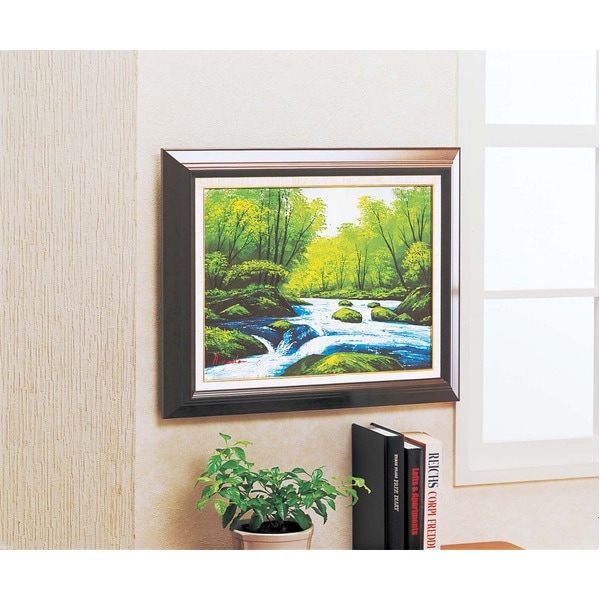 油絵額 フレームセット F6号 工藤昭重 「北アルプス 【公式通販】