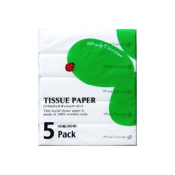 (まとめ) てんとう虫ソフトパック 150組X5個 10セット