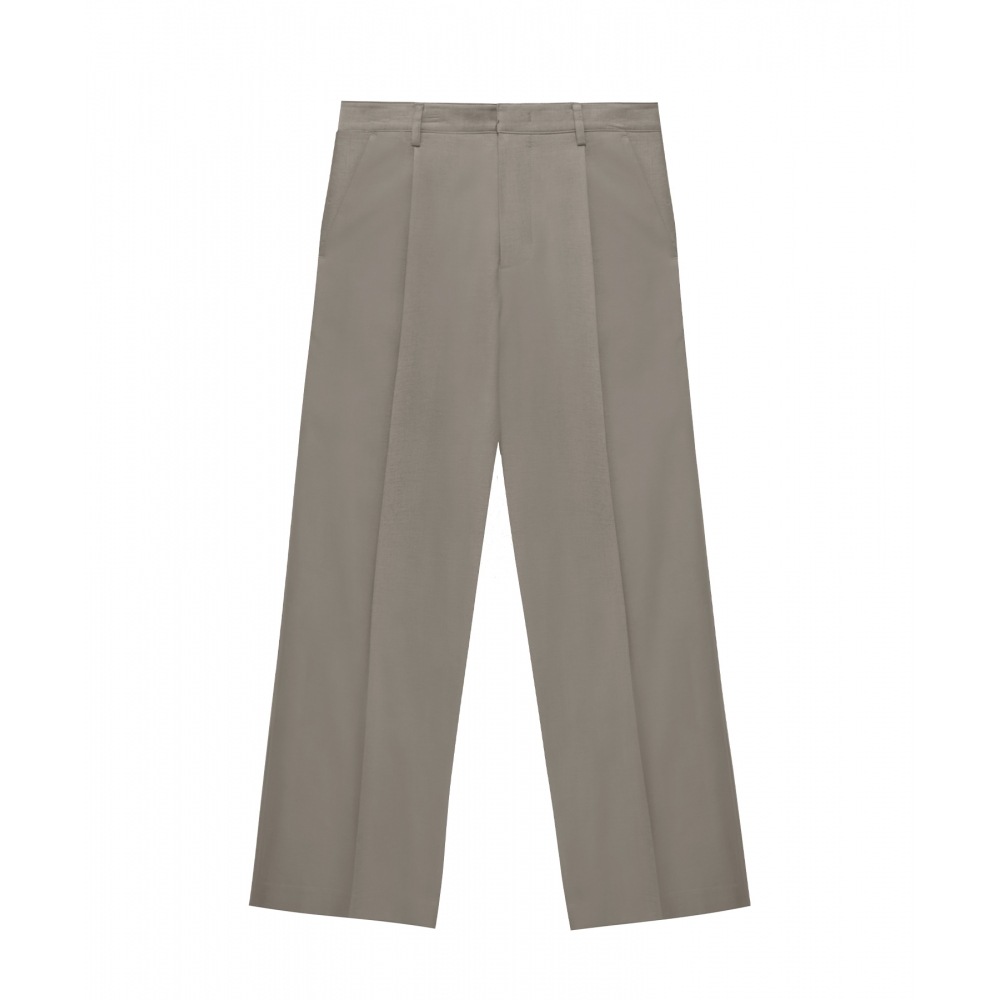 インスタントファンク Ms ベーシックスラックス-ベージュ