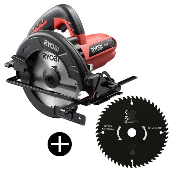 リョービ(RYOBI) DIY初級丸ノコセット 617400A W-1710 電気丸鋸