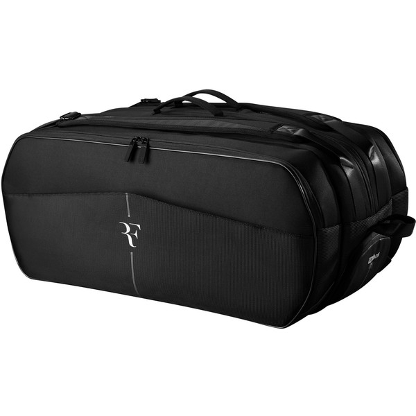 Wilson ウイルソン RF TOURNAMENT RACQUET BAG BLACK テニス ラケットバッグ WR80327010 メンズ