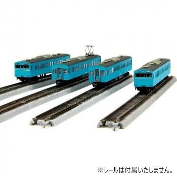 国鉄103系 スカイブルー 京浜東北線タイプ 基本4両セット T022-1