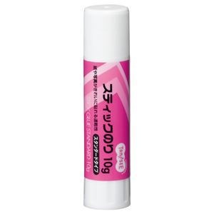 （まとめ） TANOSEE スティックのり 10g 1本 [x80セット]