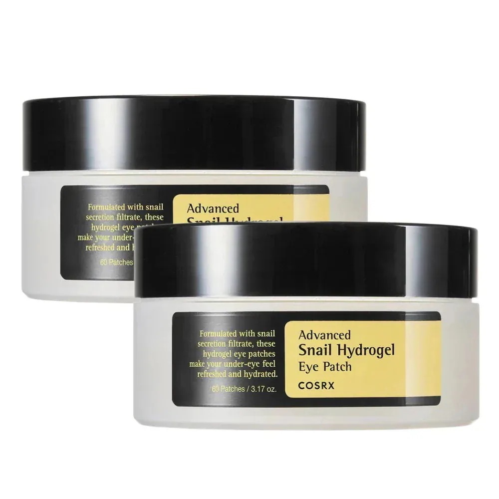 アドバンスドスネイルハイドロゲルアイパッチ, 60枚, 2個
