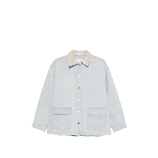AGOLDE Women Denim Jackets A5133 1885 WSHPI BLUE