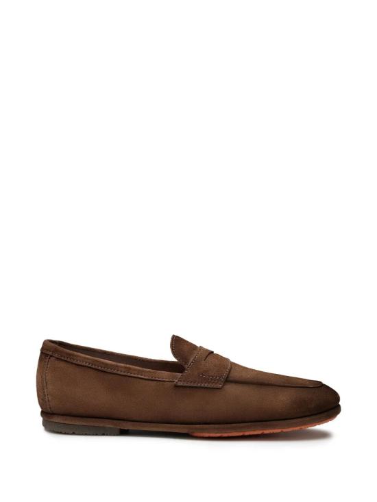 SANTONI Men Laced up Shoes MCNC19298SI6SEAA M21 BROWN