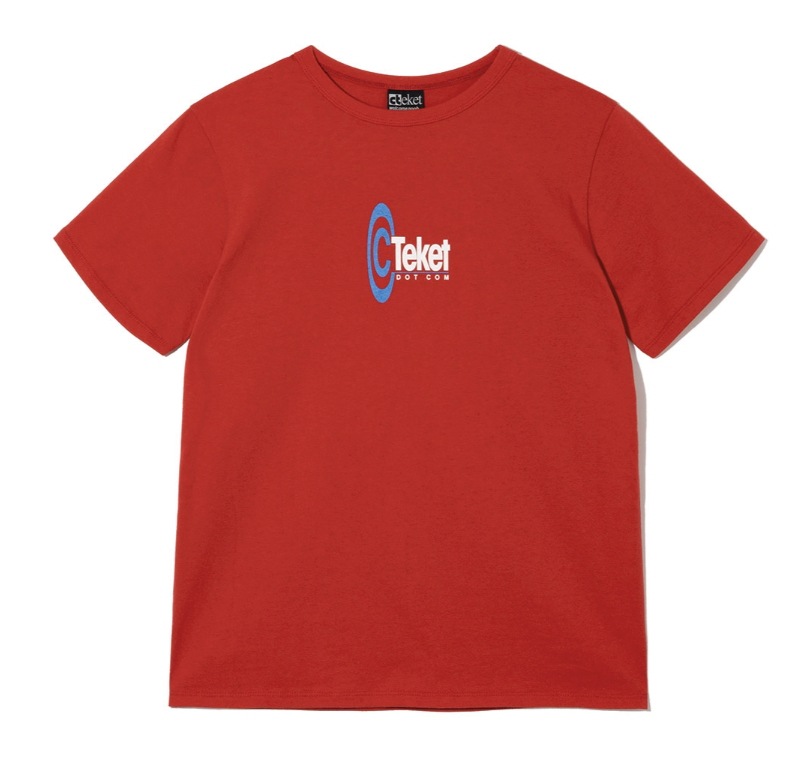 テケット Symbol Women Tee Red