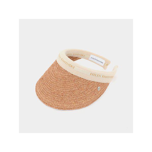 26SS ビアンカ バイザー 女性 썬キャップ HAT52491 NOUGAT NATURAL