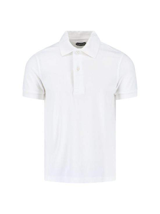 TOMFORD Men Polo Shirts JPS003 JMC079WAB White