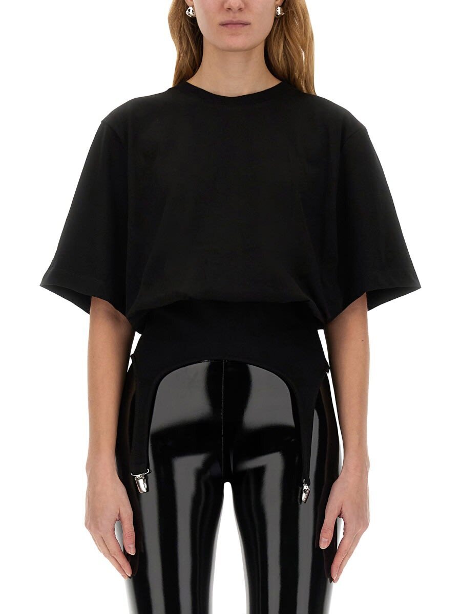 W01FMTSH263CJ01BK01_BLACK ブラック 秋冬2024 Tシャツ レディース iaTシャツ・カットソー