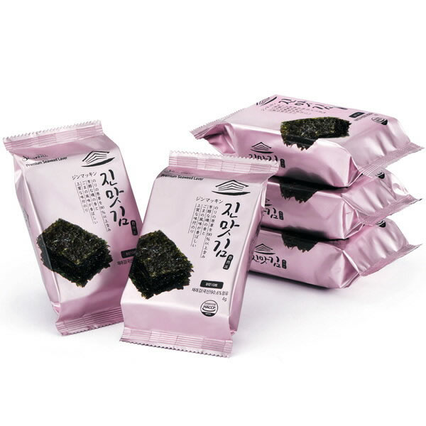 韓国食品 本当においしい韓国のりジンマッキン36袋入り