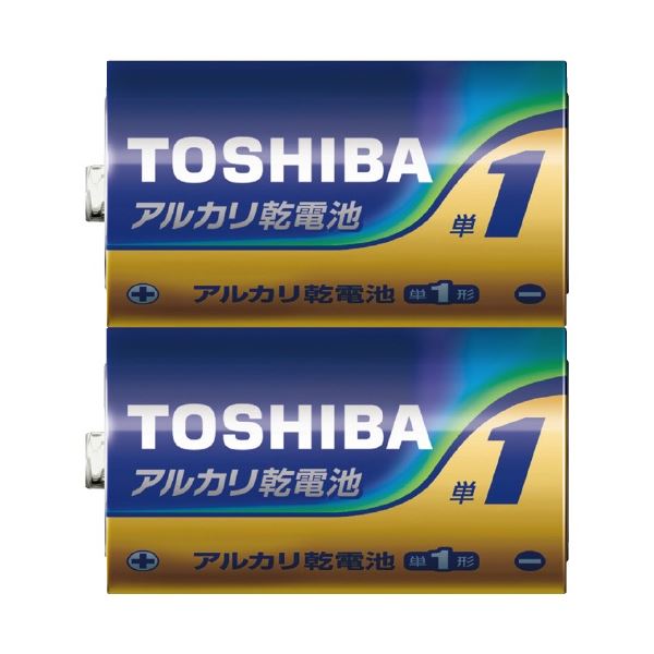 東芝アルカリ乾電池 単1形 2本x50パック