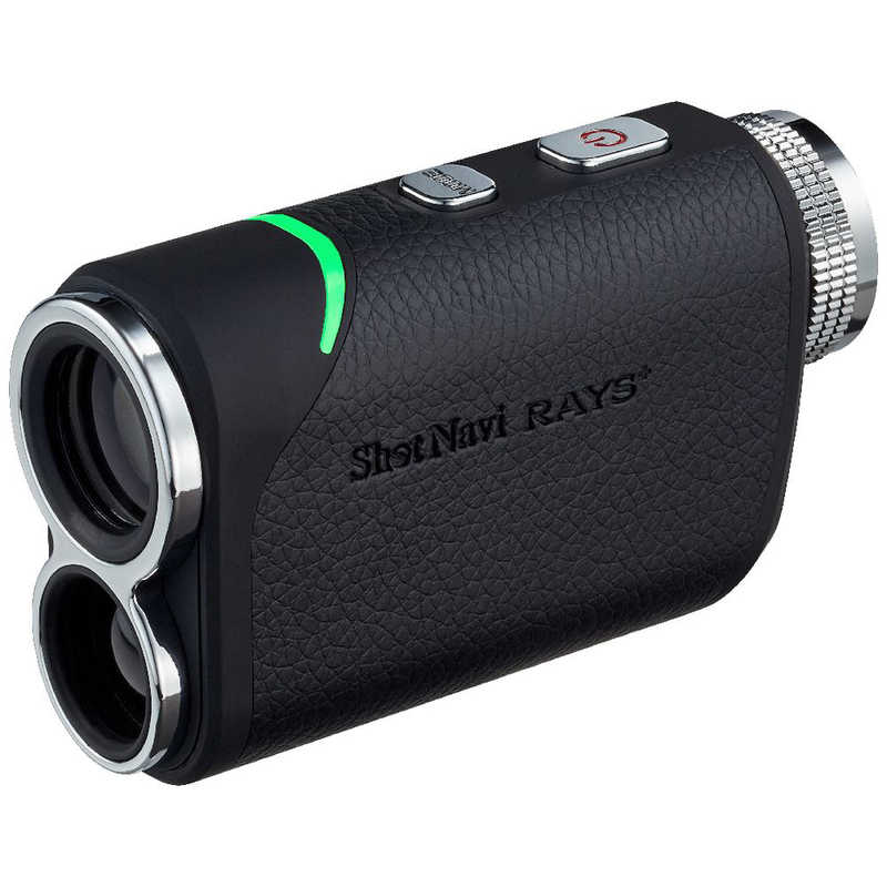 ショットナビ　ゴルフ用レーザー距離測定器 RAYSブラック　RAYSPlusBK
