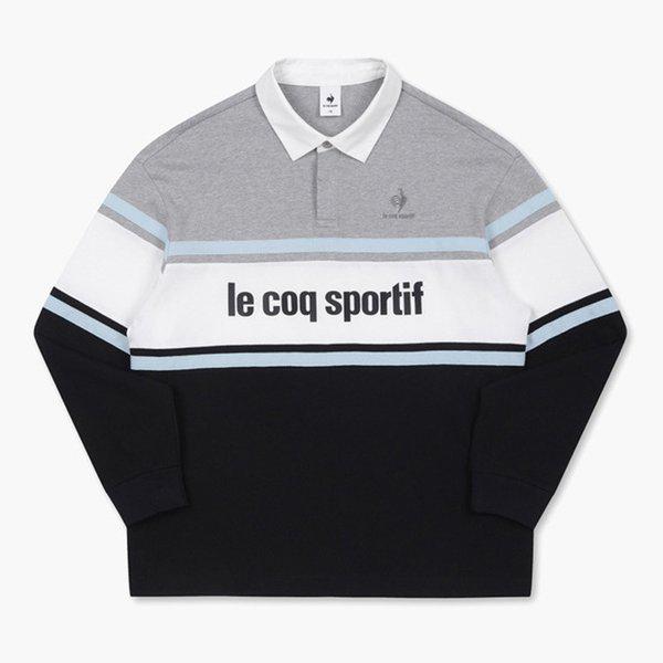 カラーブロック ラグビーTシャツ QP323TRL83-MGR0