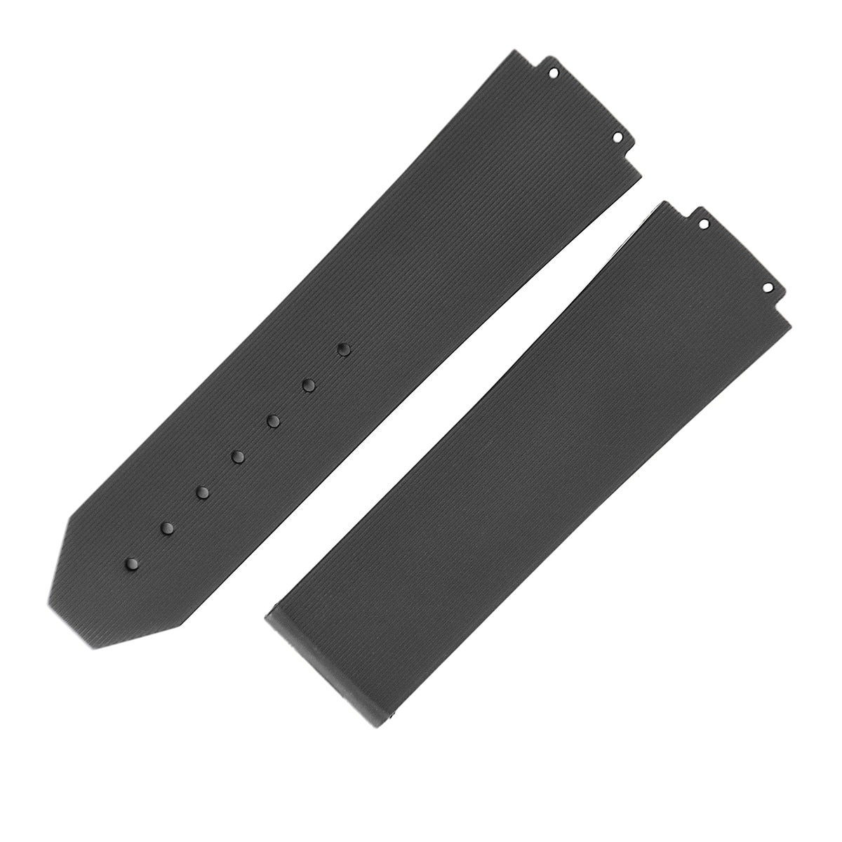 ウブロ HUBLOT 腕時計パーツ 純正 ビックバン 301用 ラバーバンド ラバー ブラック 未使用 替え ベルト ストラップ 25mm ブラック 黒 【中古】