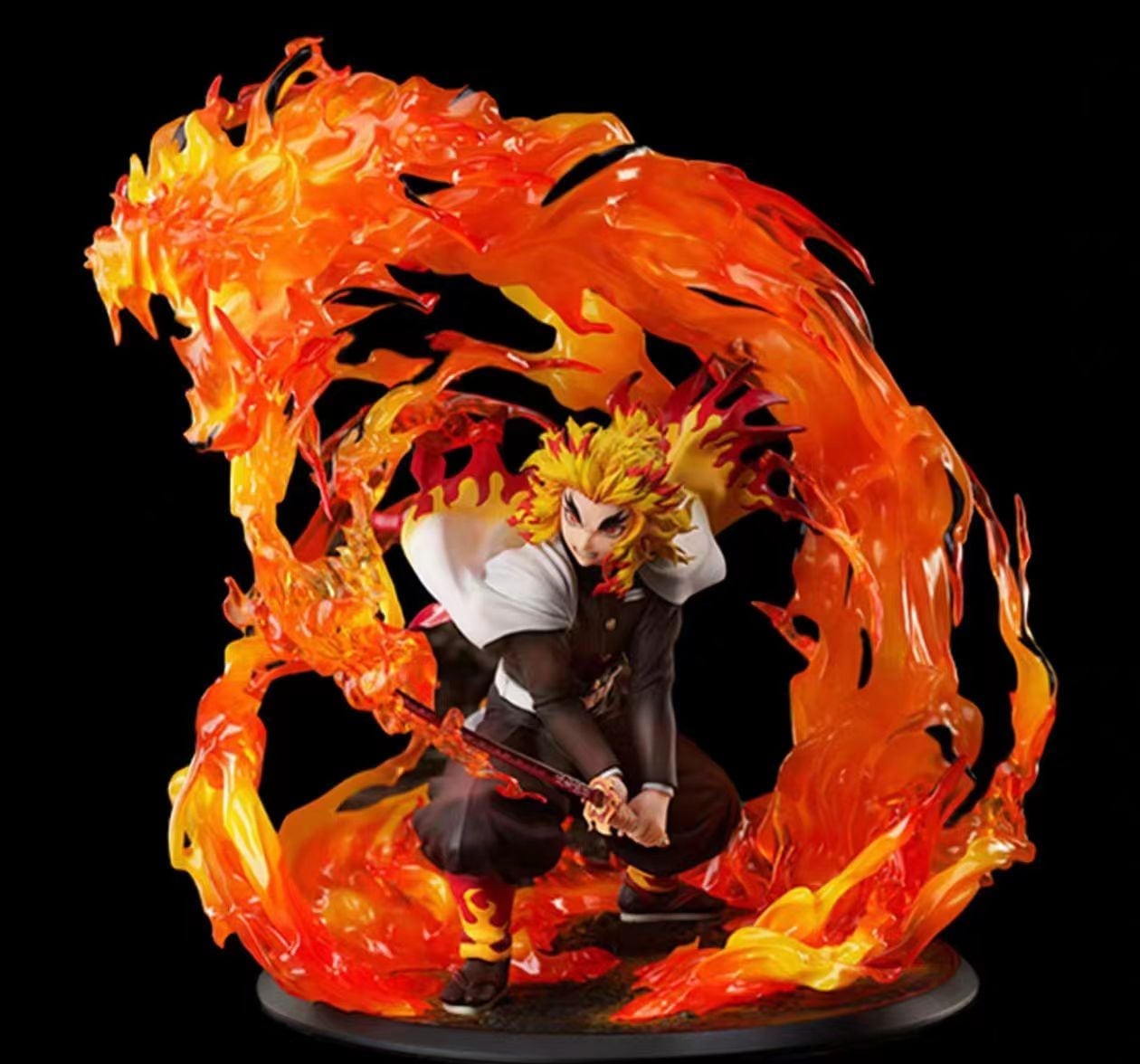 【未開封】「鬼滅の刃」無限列車編　煉獄杏寿郎-炎の呼吸 奥義 玖ノ型煉獄-1/8スケールフィギュア